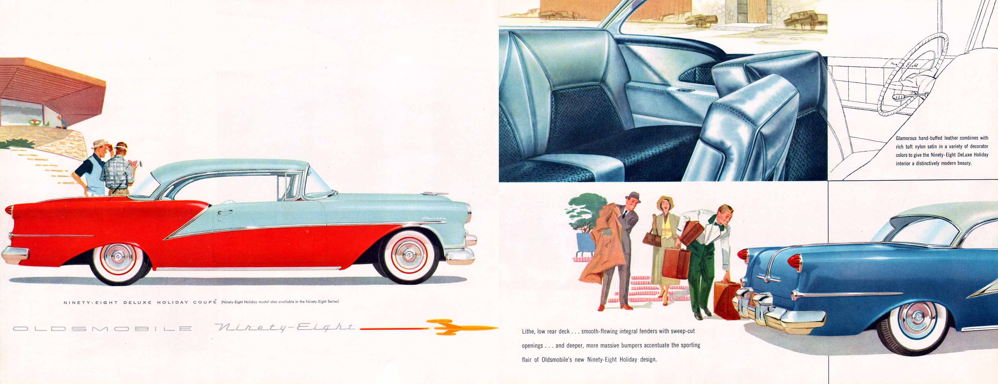 1954 Oldsmobile Motor Cars Brochure Page 1